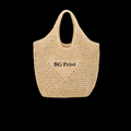 Raffia Tote Bag Natural Beige 1BG424