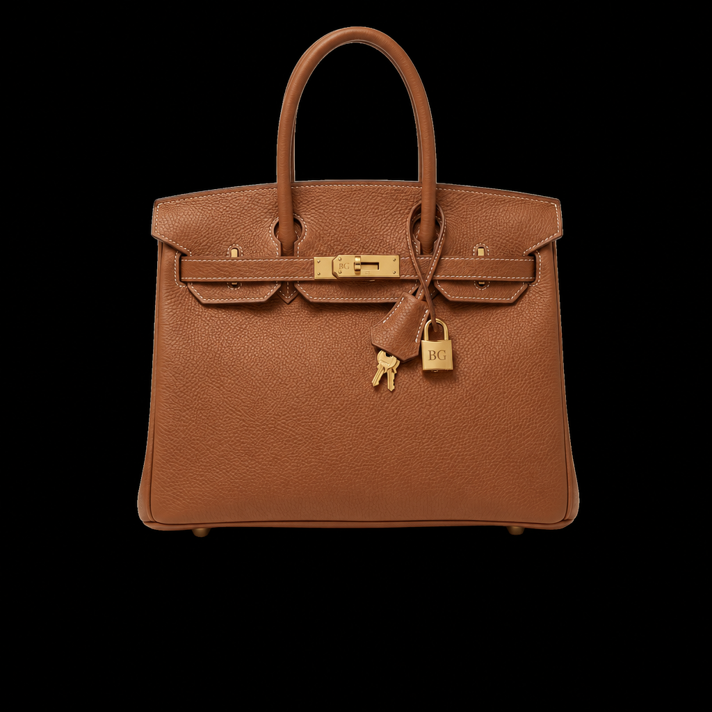 Birkin 30 Handbag in Warm Tan with Gold-Tone Hardware