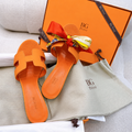 Oasis Sandal in Bright Orange