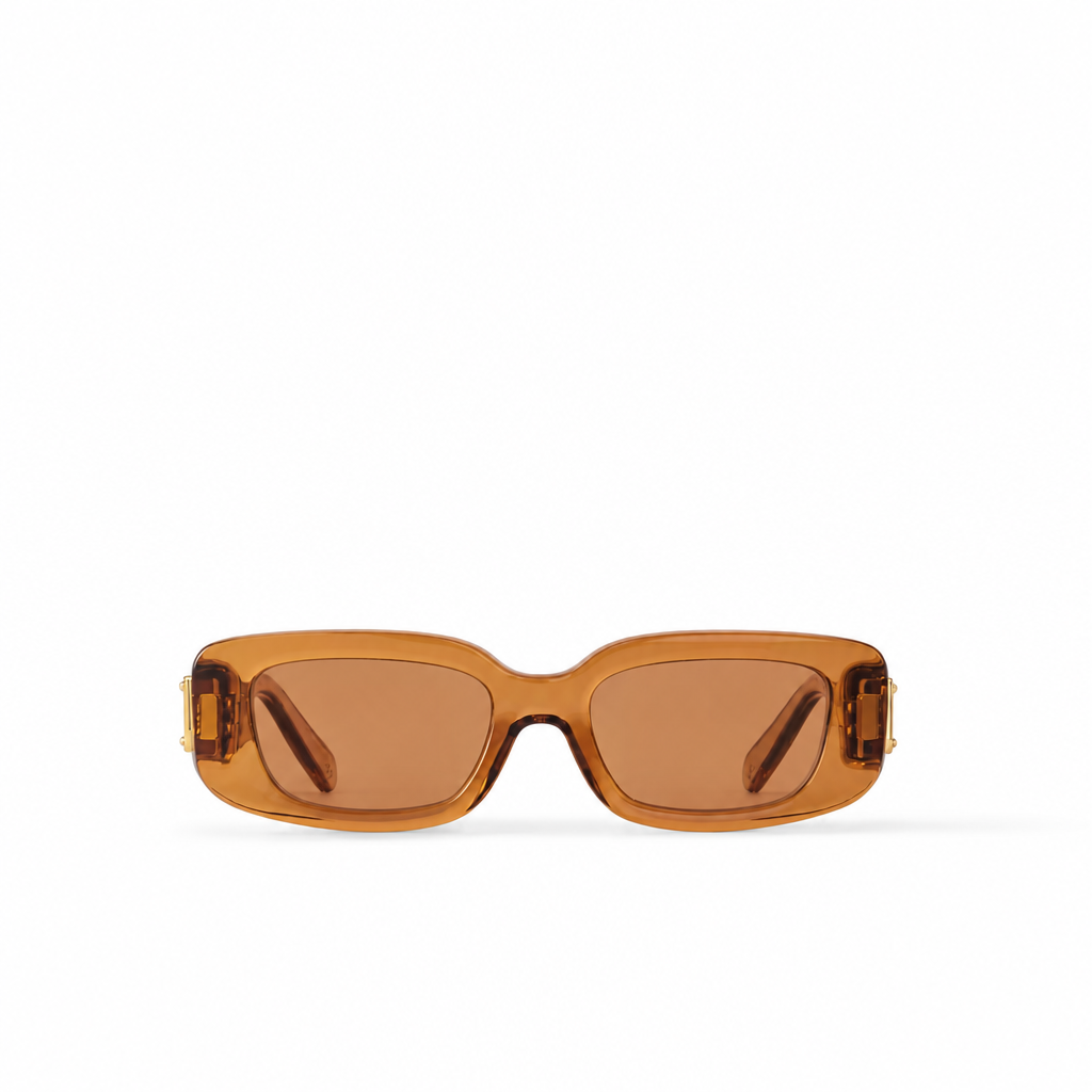 S-Lock Cat Eye Sunglasses in Amber