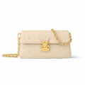 Métis Wallet On Chain in Cream Monogram Empreinte Leather