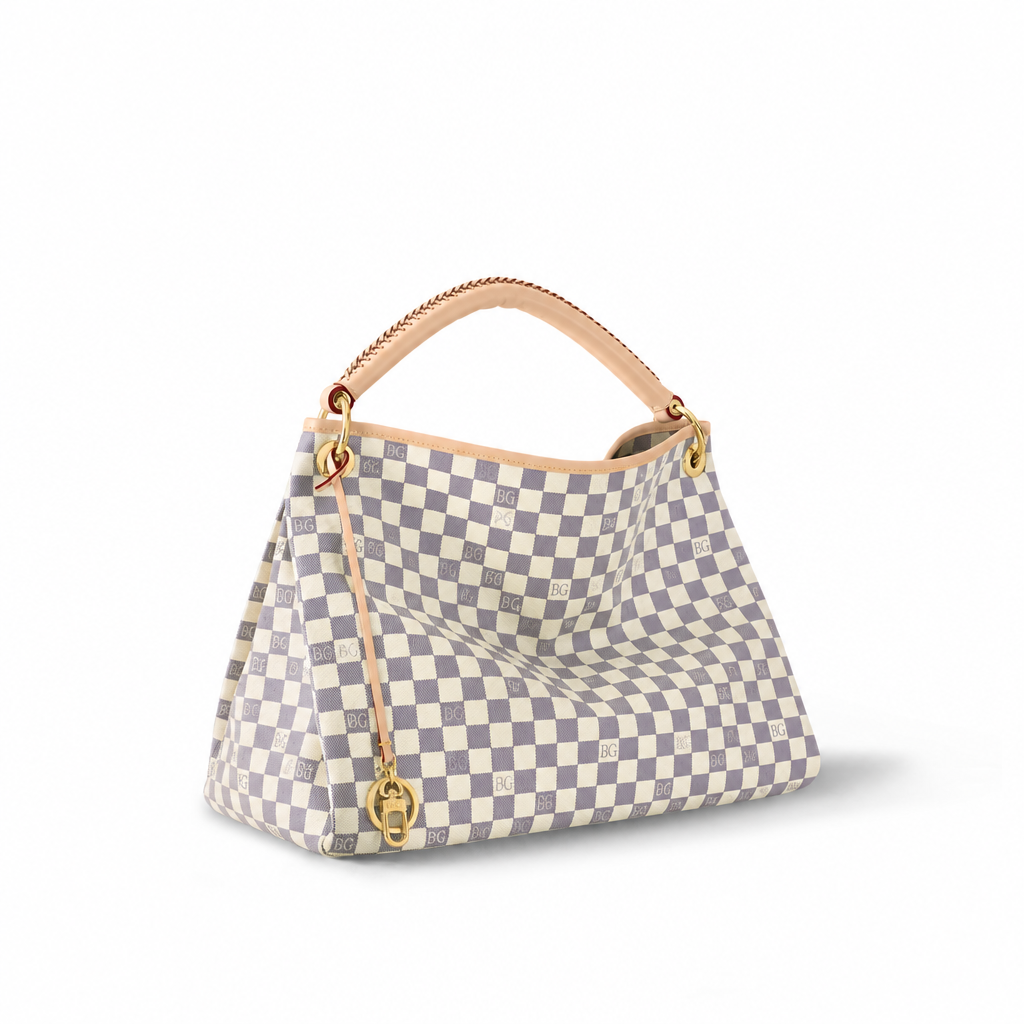 Artsy MM Damier Azur Hobo Bag