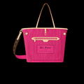 Neverfull Bandoulière Inside Out MM Monogram/Rose Pondichery