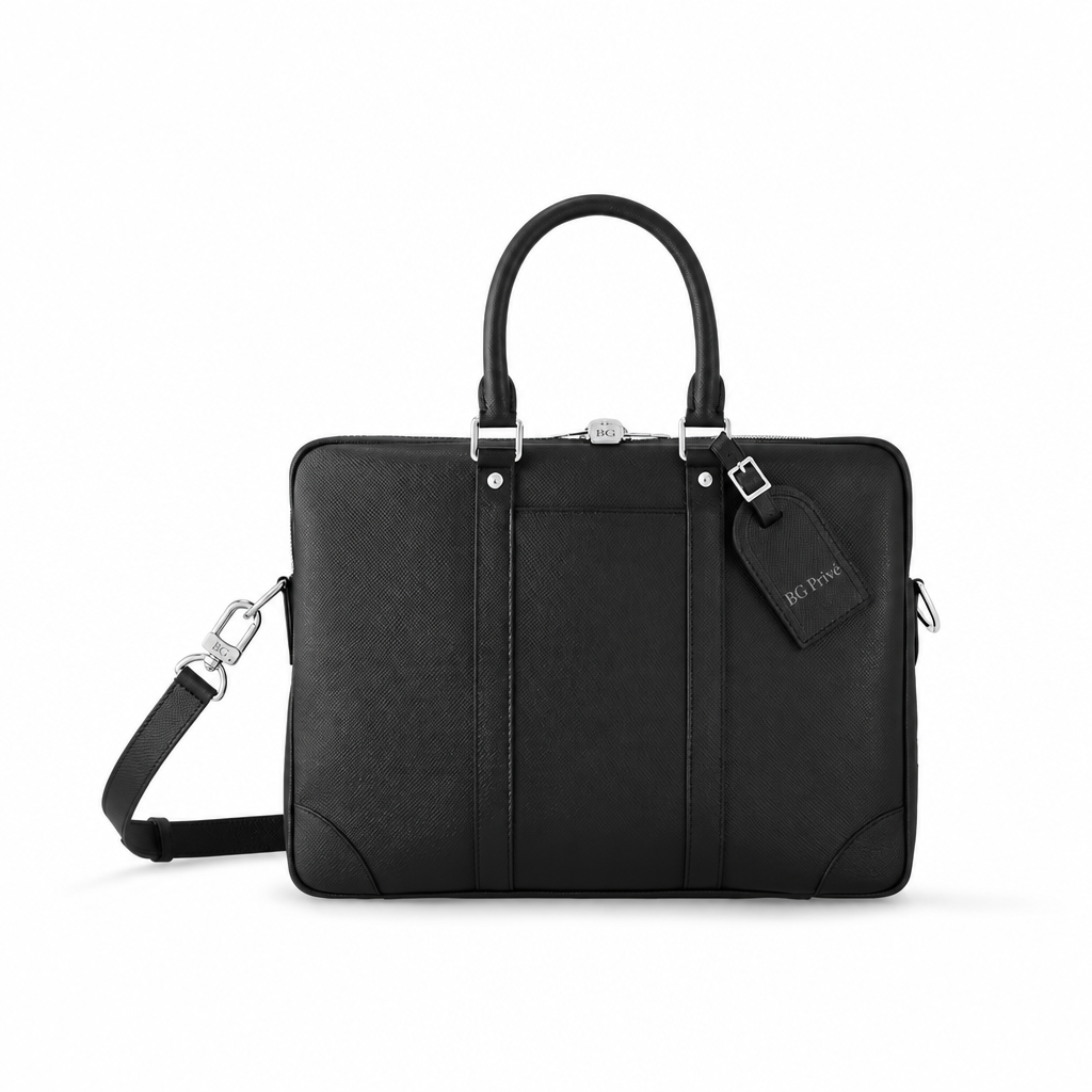 Briefcase Porte-Documents Voyage PM in Taiga Noir