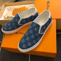 Trocadero Slip-On in Monogram Denim