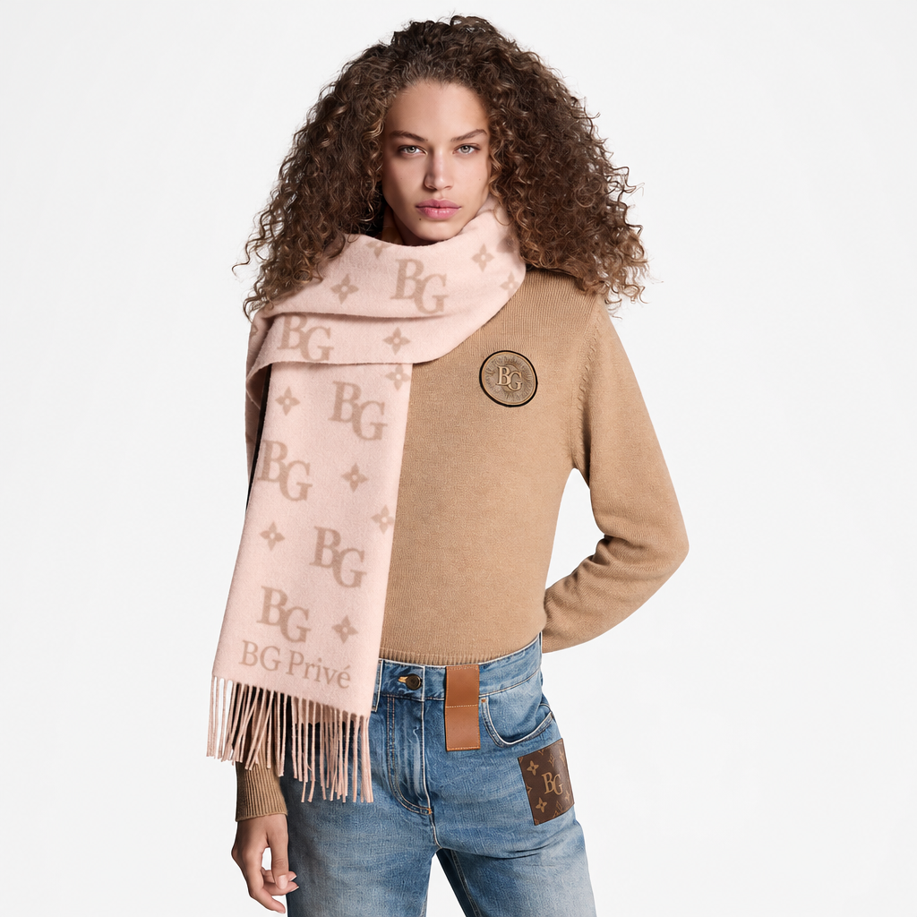 Reykjavik Scarf Beige Rose For Women 74.8in/190cm M78908