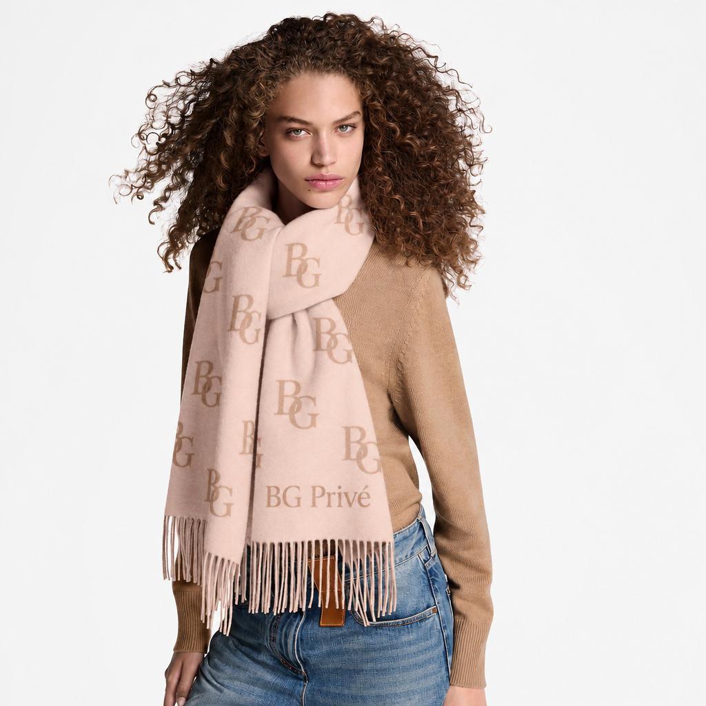 Reykjavik Scarf Beige Rose For Women 74.8in/190cm M78908