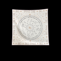 25C Coco Square Scarf White For Women 35.4in/90cm