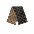 Check Scarf Black And Beige 70.8in/180cm ‎660025 4G386 1079