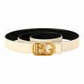 Garavani VLogo Signature Reversible Shiny Calfskin Belt – 30 mm