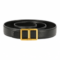 Shiny Printed Goat Stadium T Belt 30 mm in Black