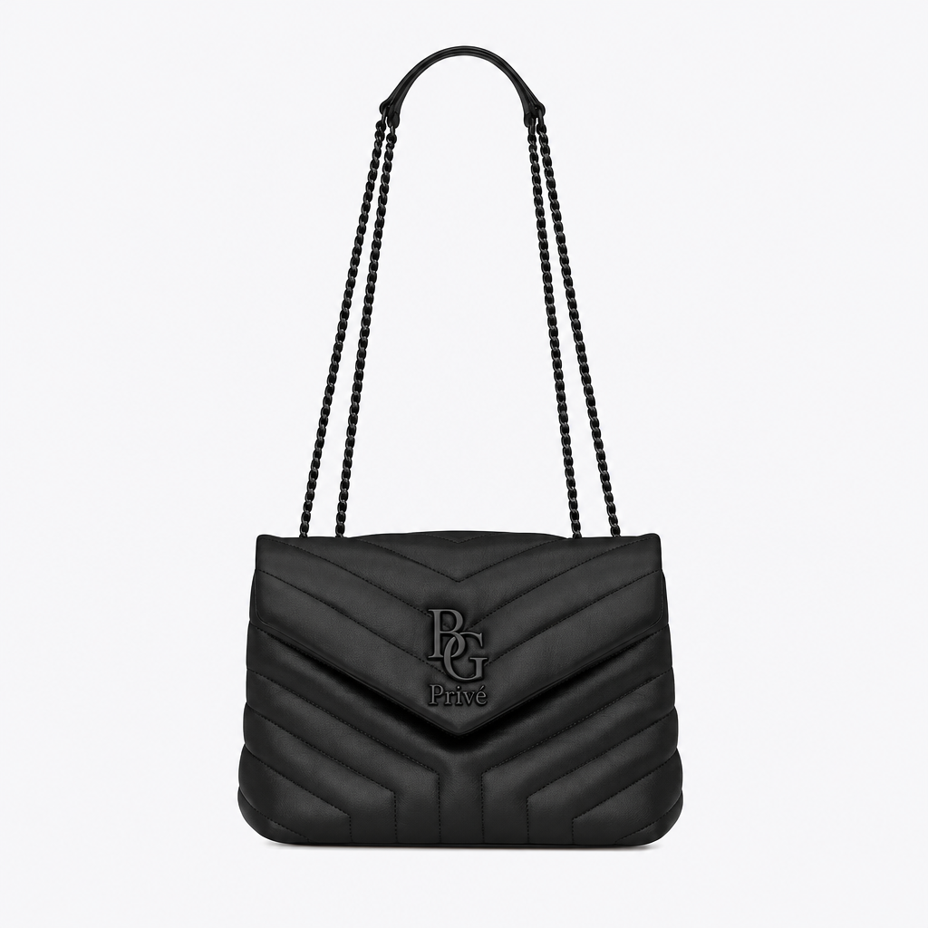 LOULOU Small Chain Bag in Quilted Y Leather