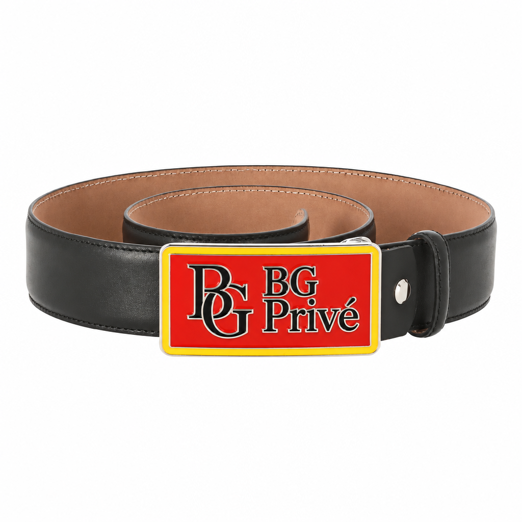 x Kangol Icon Leather Belt