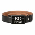 Canadian Gigolo Big Buckle Leather Belt