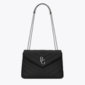 Loulou Small Shoulder Bag in Quilted Leather