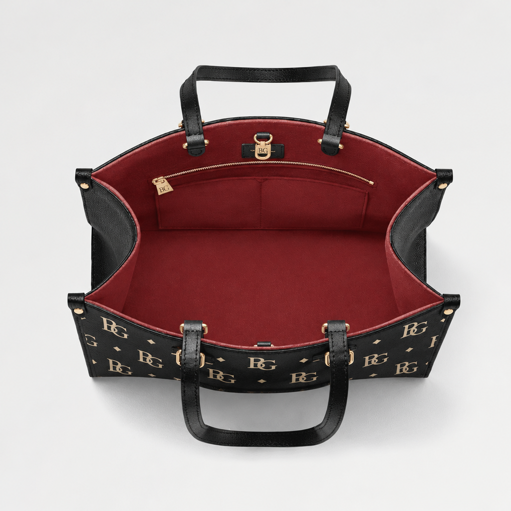 OnTheGo MM Black/Beige Tote M45495
