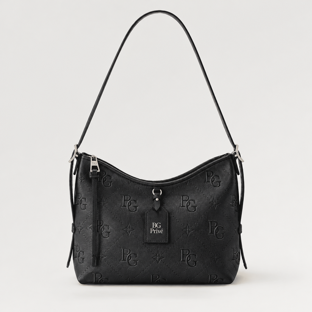 CarryAll PM Black Monogram Empreinte Leather Bag