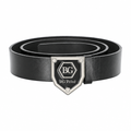 Philipp Plein PP1978 Belt in Black/Nickel