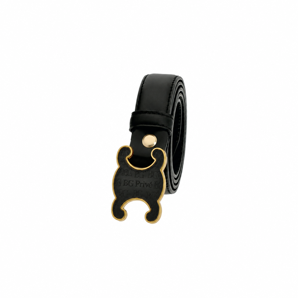 Triomphe Belt 25MM in Taurillon Leather