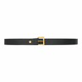Cassandre Belt in Black Calfskin