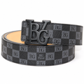 Initiales Belt in Damier Graphite, 40mm