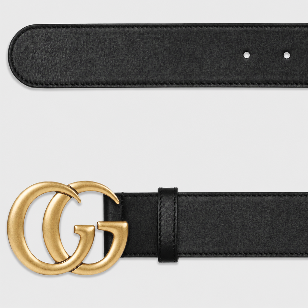Marmont Belt – Marmont Wide Black Leather Belt