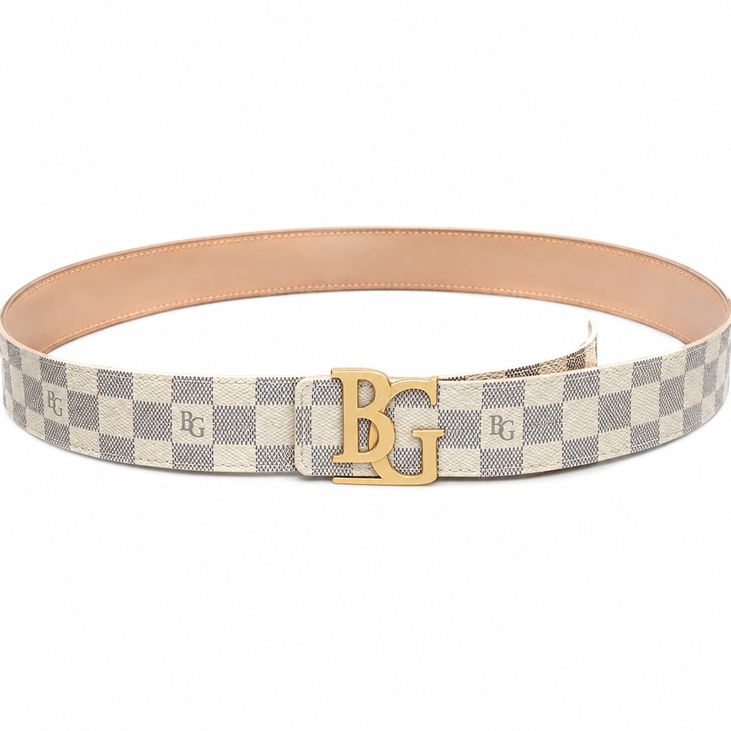 Initiales 40mm Reversible Belt – Damier Azur