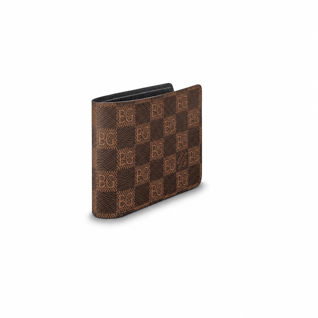 Multiple Wallet in Damier Ebene Canvas