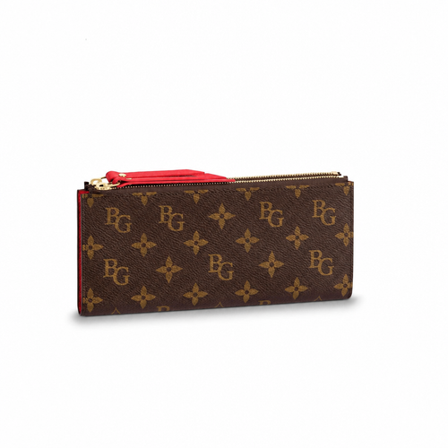 Adele Wallet in Monogram Canvas, Coquelicot - M61287