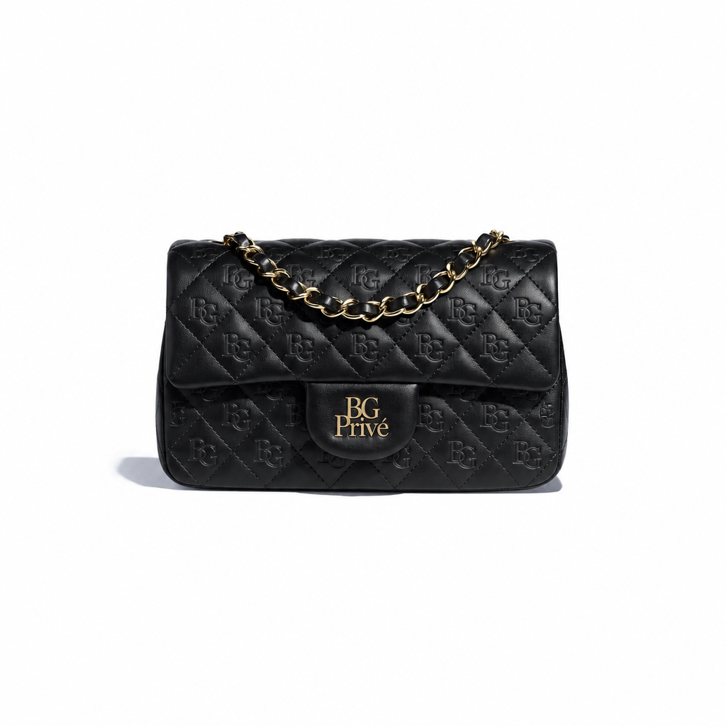 Mini Flap Bag – Mini Classic Handbag in Black Lambskin