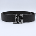 Initiales Perforated Leather Belt 40mm