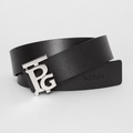 TB Reversible Monogram Motif Leather Belt