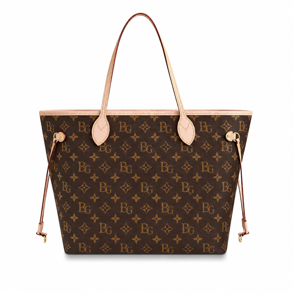 Neverfull MM Monogram Fuchsia Tote