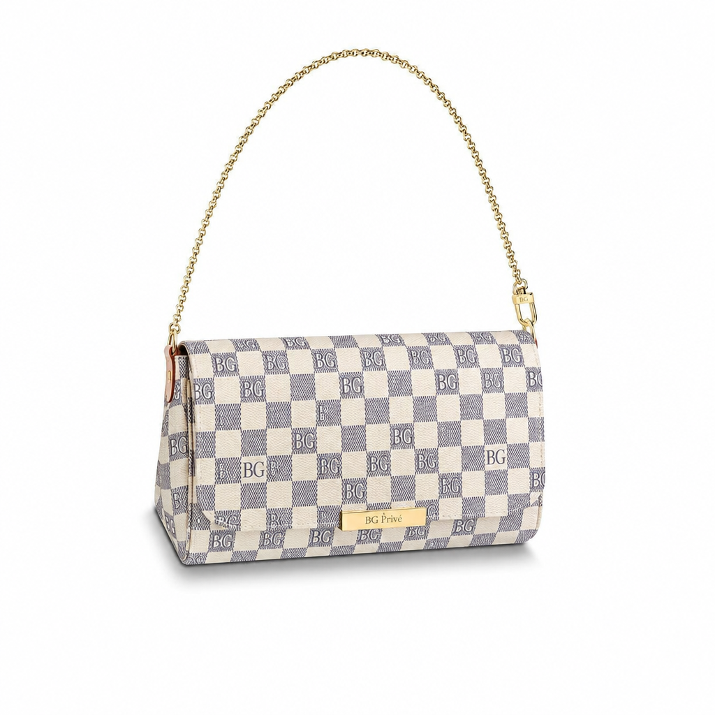Favorite MM in Damier Azur