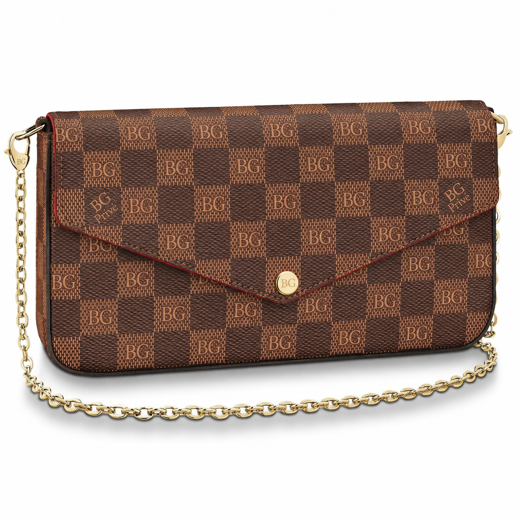 Félicie Pochette in Damier Ebene