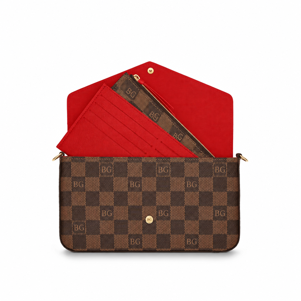 Félicie Pochette in Damier Ebene