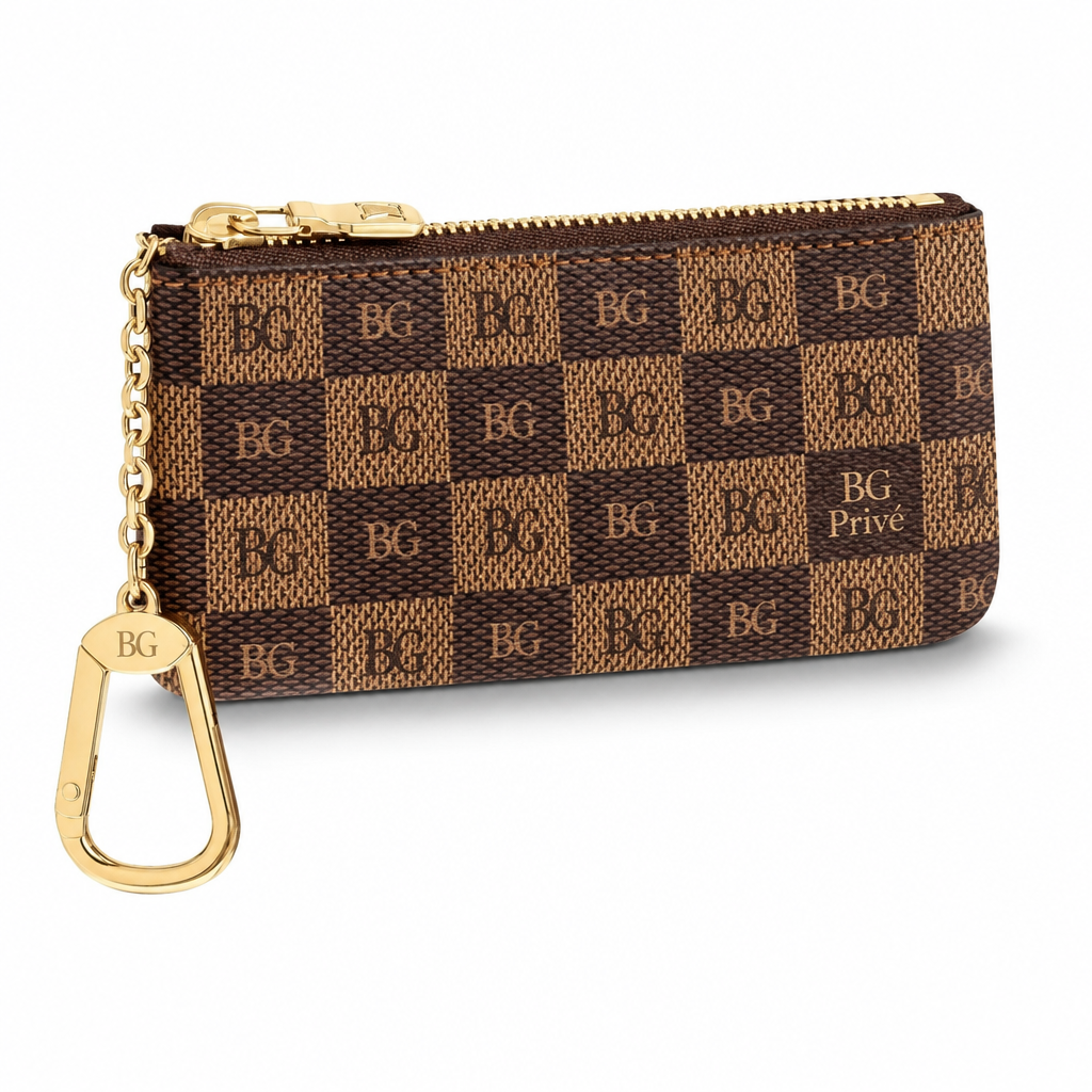 Key Pouch in Damier Ebene