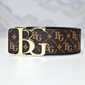 Initiales belt – Reversible Monogram Style