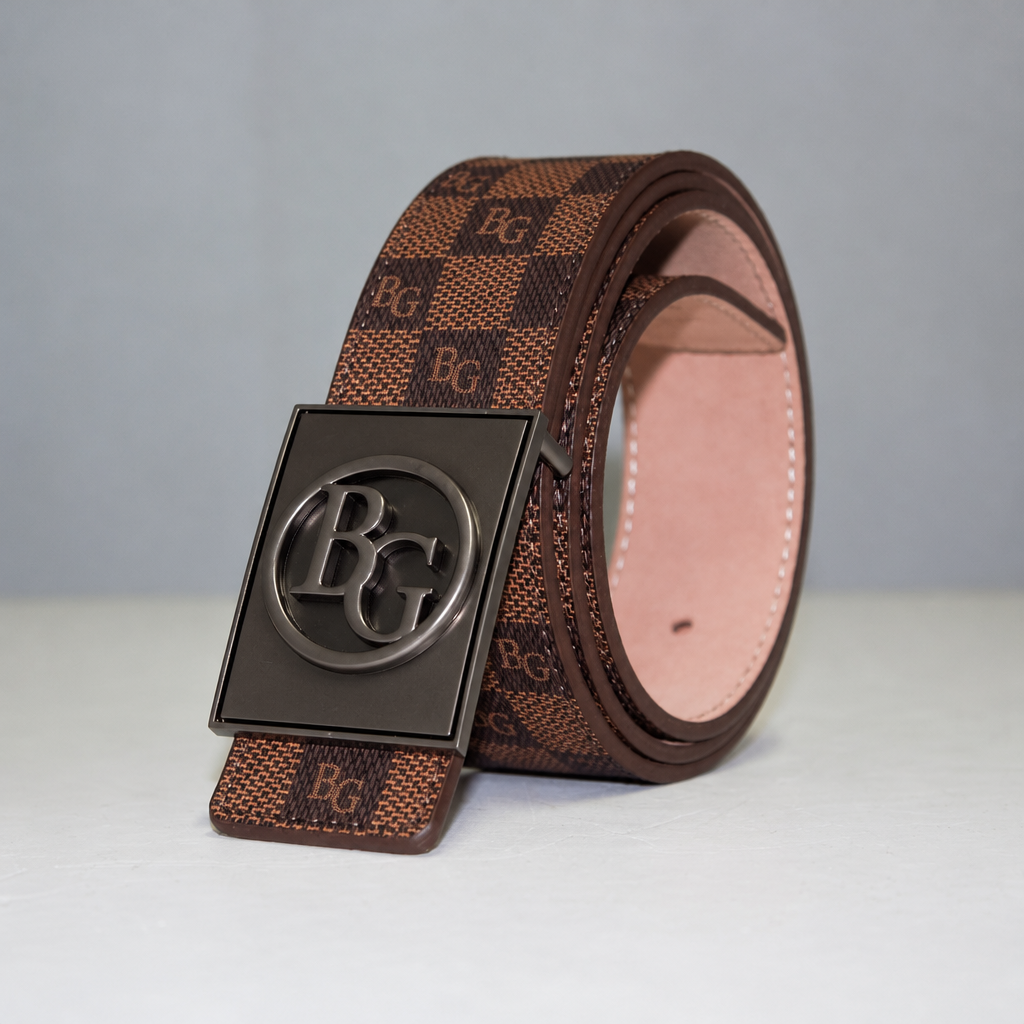 Damier Belt Ceinture Initiales 40MM