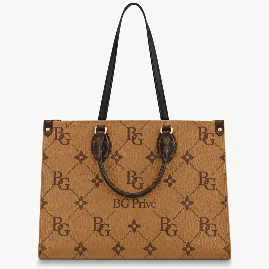 OnTheGo Tote in Monogram and Monogram Reverse