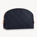 Cosmetic Pouch PM Marine Rouge Monogram Empreinte