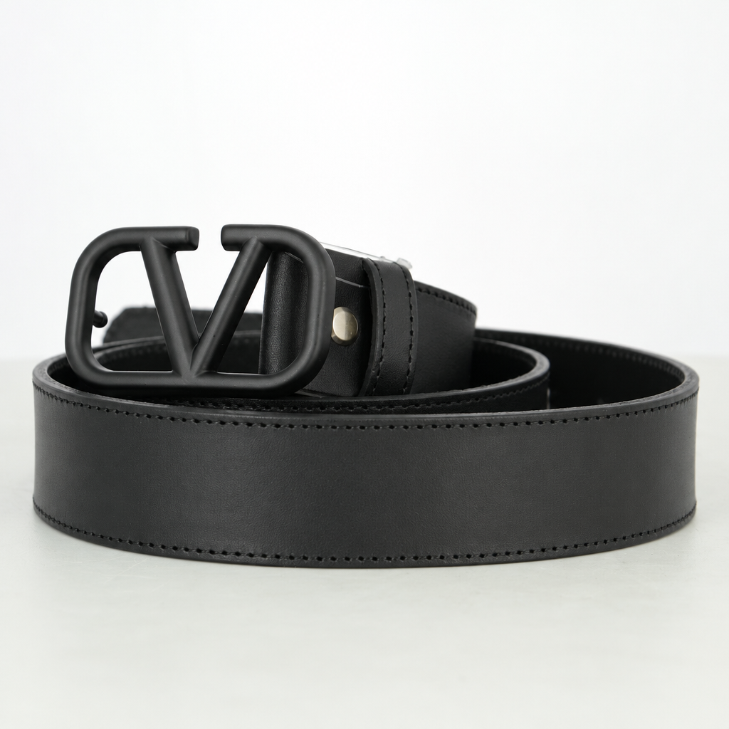 Garavani VLogo Signature Calfskin Belt 40 Mm