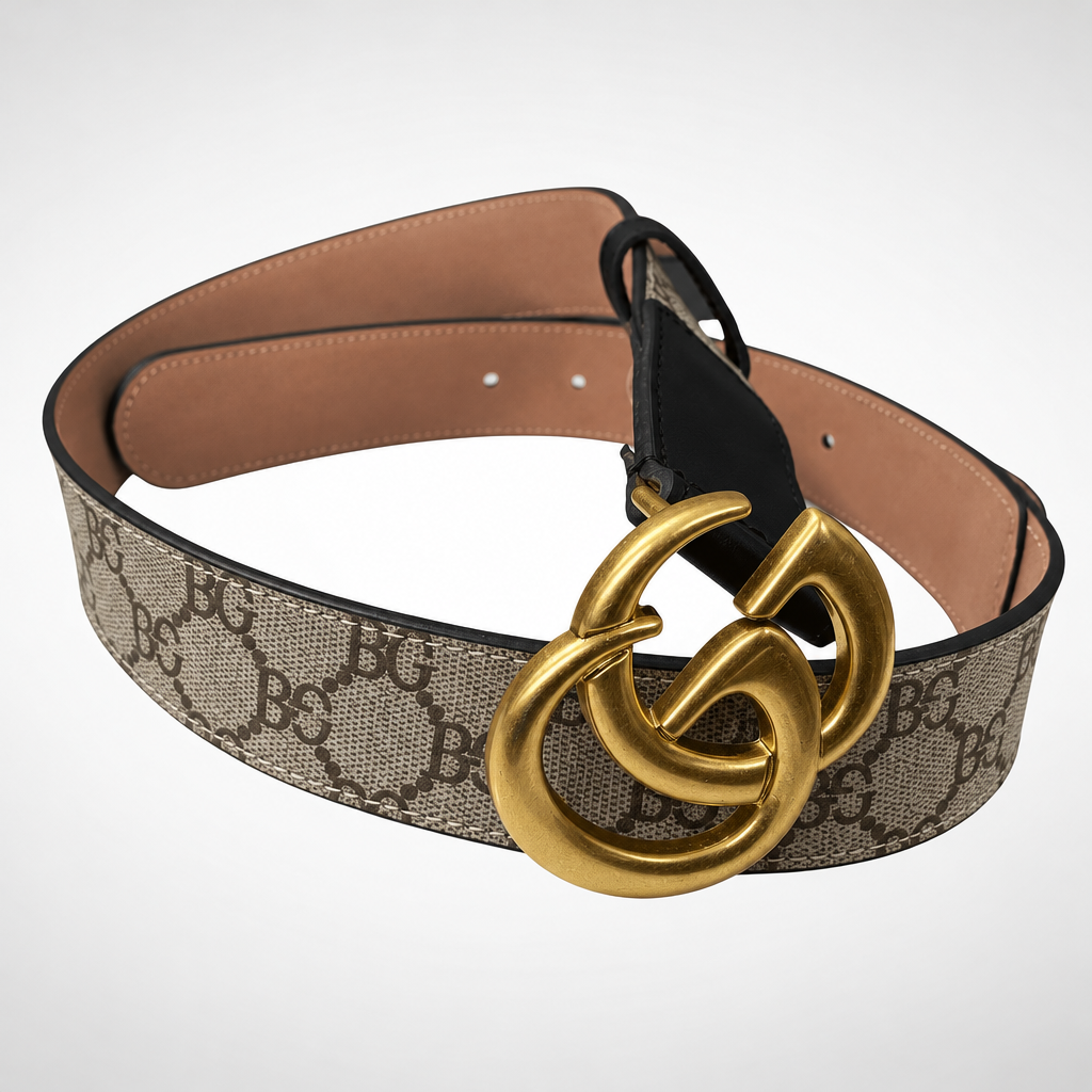 Marmont Belt – Reversible Canvas and Black Leather