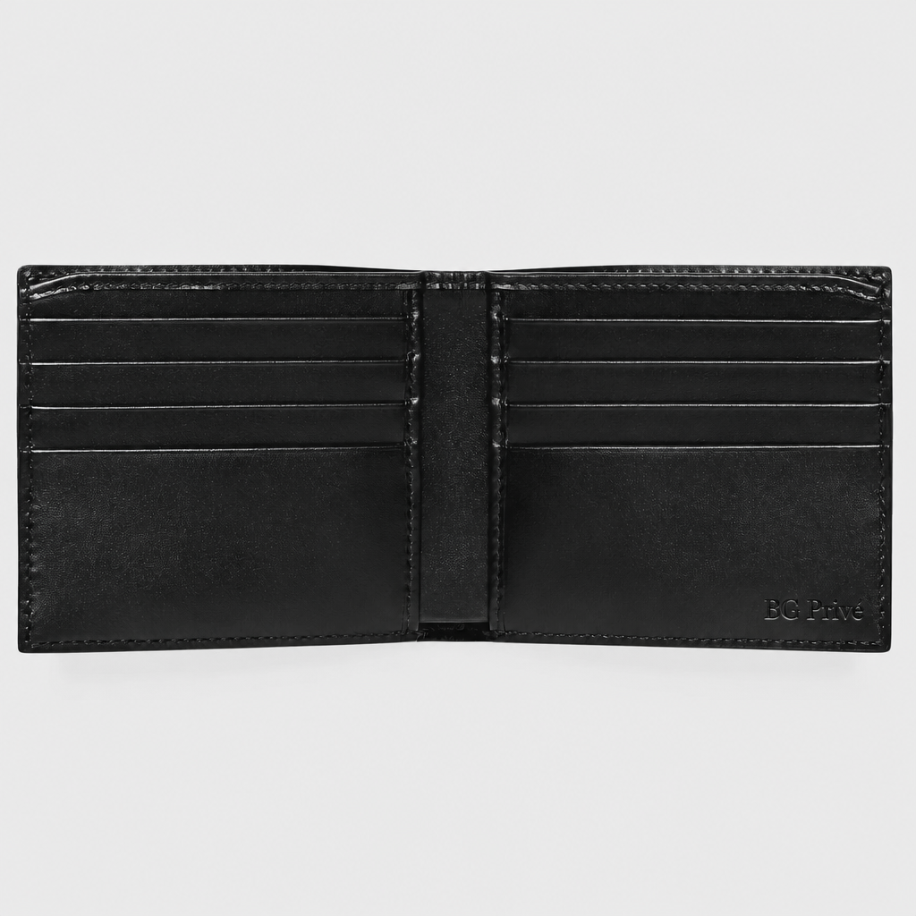 Web Wallet – Signature Bi-Fold in Black