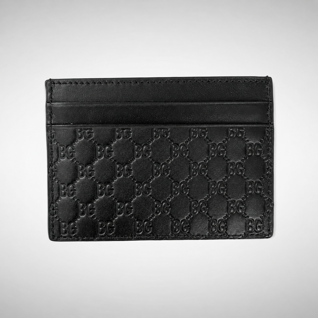 Microguccissima Card Holder Black