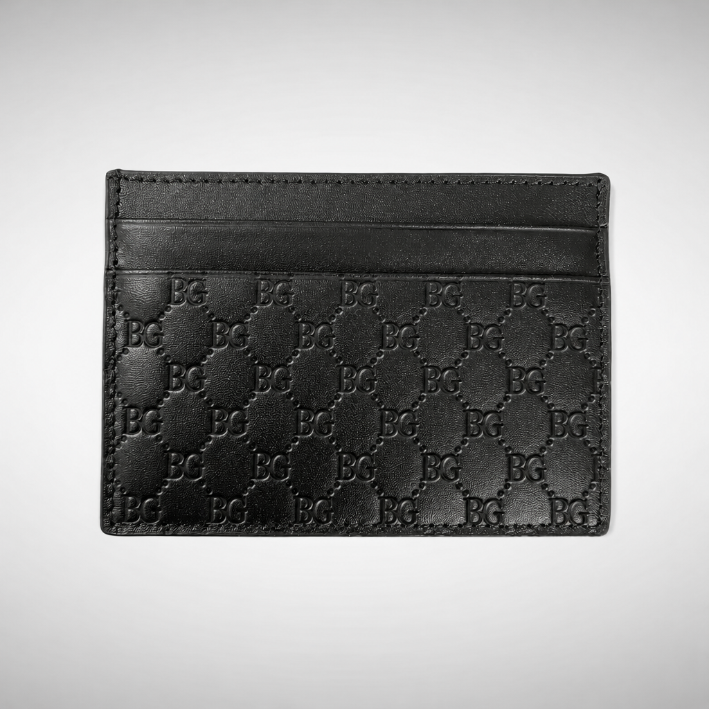 Microguccissima Card Holder Black