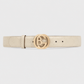Guccissima Interlocking G 40mm Belt in