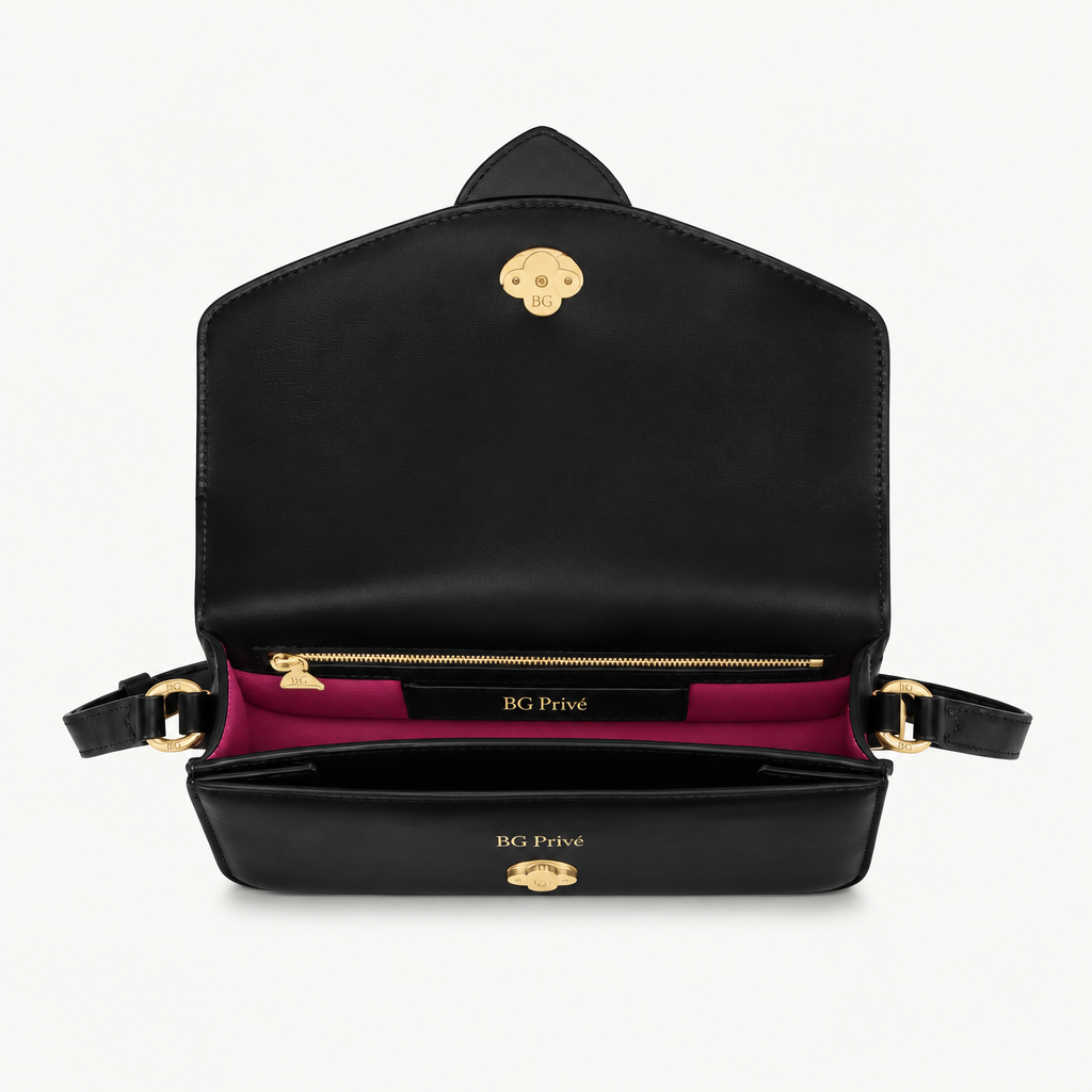 Pont 9 Black Smooth Calfskin Bag M55948