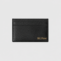 Marmont Card Holder in Black Leather