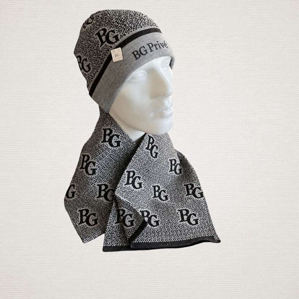 My Monogram Eclipse Hat and Scarf